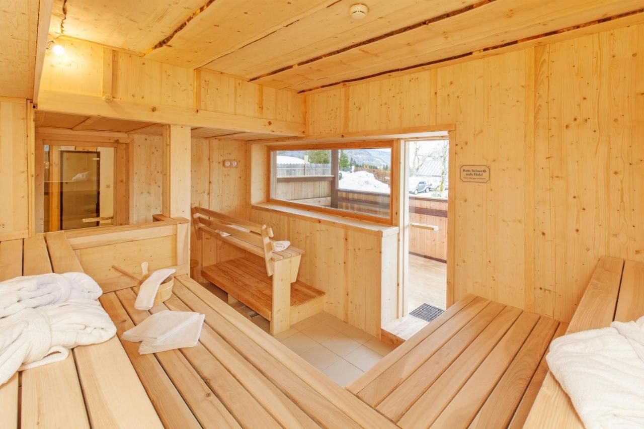 Appartement Predigstuhlblick Mit Indoorpool Und Sauna Bad Goisern Exterior photo