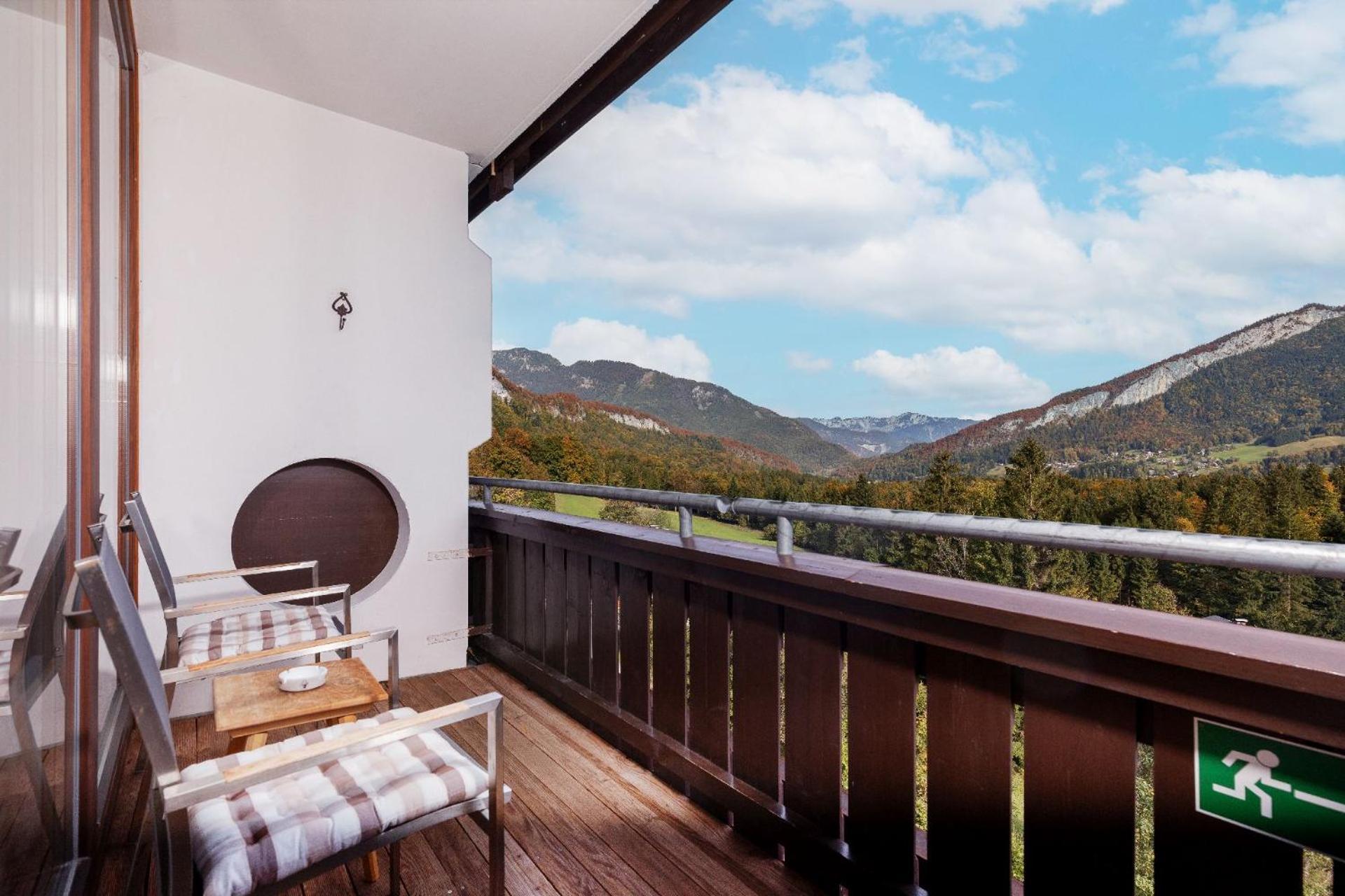 Appartement Predigstuhlblick Mit Indoorpool Und Sauna Bad Goisern Exterior photo